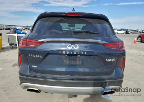2022 Infiniti Qx50 Autograph из США, поврежденный, VIN 3PCAJ5DB6NF121232